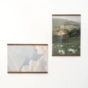 아이방 아크릴 우드 액자 A3 사진 투명 A4 틀 거실 그림 액자틀 벽걸이 프레임