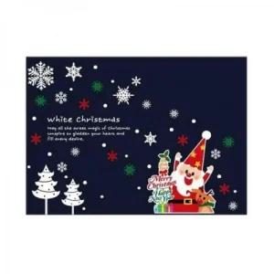 스티커 산타와루돌프 장식 실사출력 대형 크리스마스