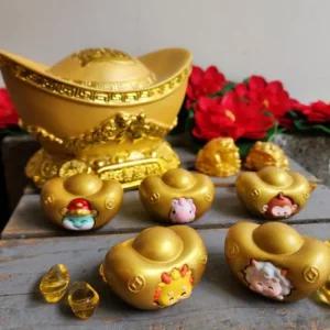 12지신 소품 풍수 미니 개업 띠별 재물운 금원보 선물