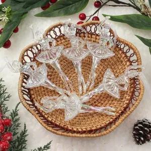 고급 6개 오너먼트 장식 트리 무용수 세트 오로라