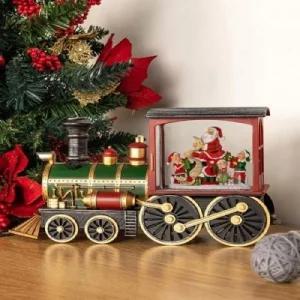 기차 크리스마스 오르골 워터볼 22153