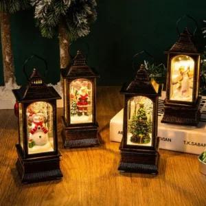 엔틱 크리스마스 조명 LED 무드등 워터볼 인테리어