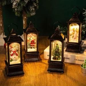 장식 크리스마스 크리스마스 무드등 무드등 반 LED 워터볼 워터볼 엔틱 소품 조명 인