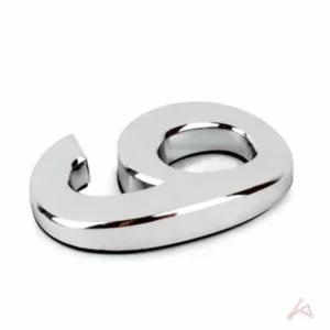 은색 현관호수판 9 계단층표시 이니셜숫자