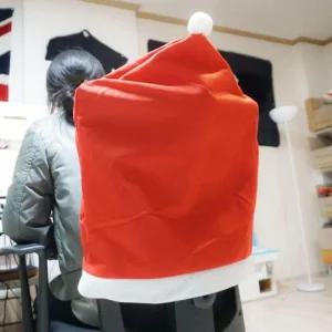 크리스마스 소품 커버 장식 크리스마스 산타모자 연말 의자 파티용품 파티 꾸미기 홈