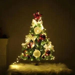 앨리스 전구 60cm 풀세트 풍성한 스카치 포함 트리