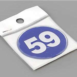 번호판 에폭시 51-100 호수판 블루 62mm 호실명패