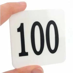 동호수 번호판 아크릴 호수판 51-100 60mm