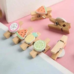 나무 집게 미니 페이퍼집게 미니나무집게