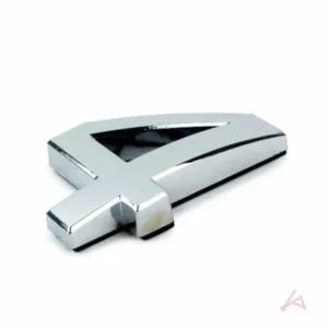 은색 이니셜숫자 4 호실표시 호실번호판