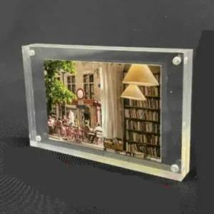 포토테이블액자 액자 자석 탁상액자 아크릴 100x150 포토테이블