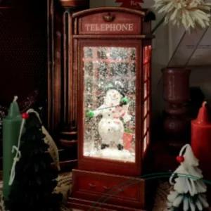 크리스마스 스노우볼 LED 선물 무드등 인테리어 오르골