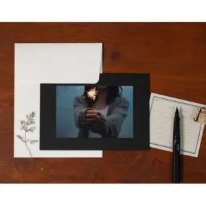 10장 프레임 블랙 4X6 2P 사진 액자 페이퍼 종이 포토