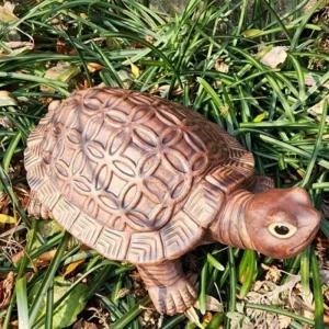 26cm 개업 생기 선물 재물운 수맥차단 돈거북 도자기