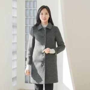 엄마옷 마담4060 클래씨마담 데이울싱글코트 중년여성 데일리 -ZCO2511018-