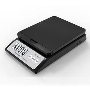 디지털 우편 저울 30kg/66파운드 - 홀수형 물품(봉투, 구체 등)을 위한 탈착식 상단 커버가 있는 배송 | 6개 단위 변환, AC 어댑터 포함, Tare 기능, LCD 디스플레이