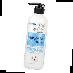 목욕 애견 피모 건강 말티즈 전용 샴푸린스겸용 550ml