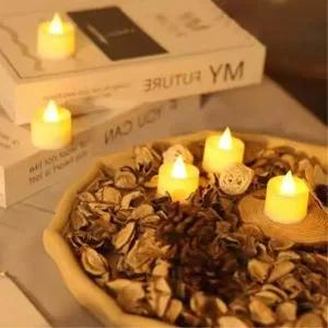 [마이모노샵] 프로포즈 기념일 이벤트 LED 촛불 캔들 전자초 5개