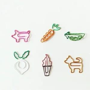 [마이모노샵] 다꾸 레포트 서류 페이퍼 고정 클립 미니 책갈피 2개