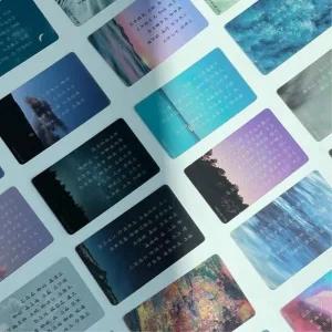 [마이모노샵] 교회 전도 성경말씀 응원 엽서 문구 풍경 책갈피 카드