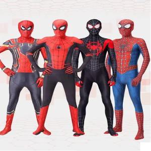 스파이더맨 코스프레 코스튬 성인 히어로 연말 파티 가면 슈트 행사 무대