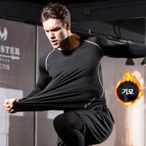 기모 남성트레인복 홈웨어 겨울 츄리닝 바지 봄 상의