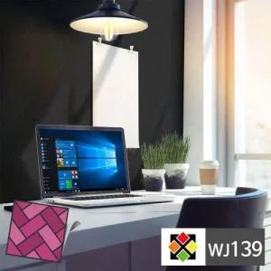 두께4T 스티커타일 WJ139 검점육각형 타일시트지 WFKNLWV