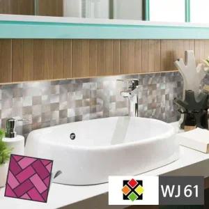 두께4T 스티커타일 WJ61 메탈혼합무늬 테코타일 WFKNLX6