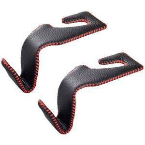 2PCS 자동차 머리 받침 후크 범용 뒷좌석 걸이 머리 받침 홀더 후크 가죽 자동차 좌석 후크 자동차 인테리어 액세서리