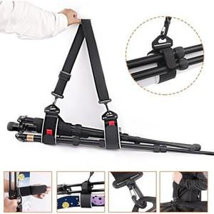 스키 폴 캐리어 스트랩 고정 벨트, 내구성 스노우보드 어깨 겨울 야외 스포츠 액세서리