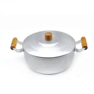 [골드스마일]양손 우드 손잡이 무쇠 주물 냄비 주방용품