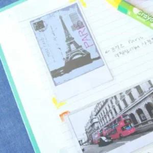 100매 커버 명함 사진보관함 비닐케이스 명함비닐 사진보관함