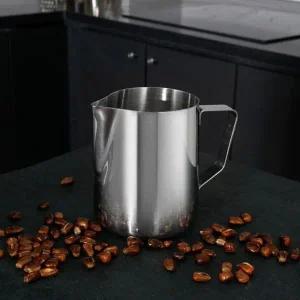 [골드스마일]스테인리스 커피용 우유 데울기 홈카페 스팀용 저그