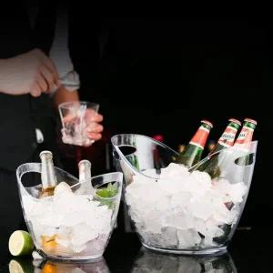 [골드스마일]투명 캠핑 얼음통 아이스케이스 쿨러 버킷