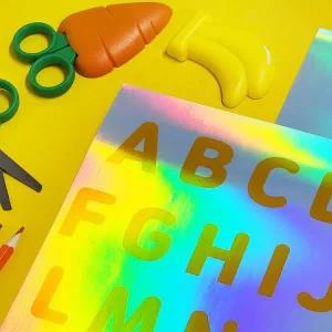 인쇄스티커 홀로그램 접착 인쇄 용지