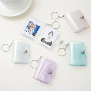앨범키링 미니 앨범 키링 스티커 사진 띠부실 열쇠고리 PP-10233