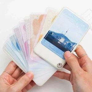 분리형 펼쳐보는 포토카드 앨범 1P 포카 최애 사진첩 포카앨범