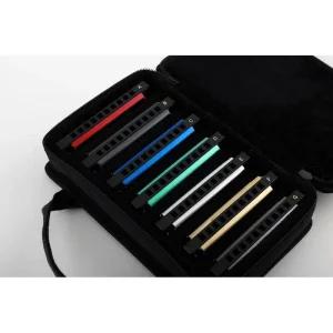 EASTTOP 하모니카 성인용 이스트 탑 세트 블루스 하프 디아토닉 입 오르간 7 키 A B C D E F G 710 홀