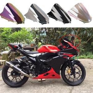 스즈키 GSXR125 2017-2023 용 새로운 오토바이 앞 유리 윈드 스크린