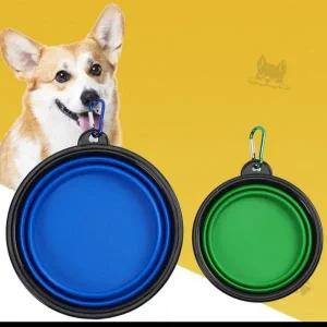 [골드스마일]애견 산책 휴대 접이식 급수용 식기 물그릇