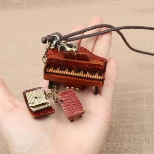 가방어깨패드 스트랩 쿠션 악기 피아노 가방 수제 가죽 악보 소형 기념품