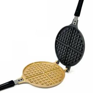 [골드스마일]인덕션 와플 양면 후라이팬 양면팬 와플팬 22cm