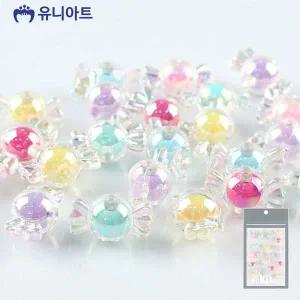 비즈 2300 티니비즈 파스텔 홀로그램 중형 캔디