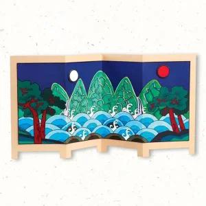 [골드스마일]병풍 만들기 오봉도 창의력 향상 공예키트