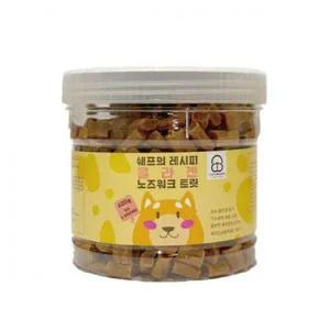 쉐프의 레시피 콜라겐 노즈워크 트릿 400g 1통 황태 반려견스틱