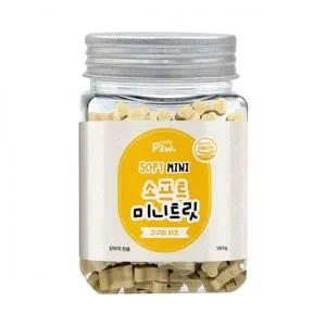 [골드스마일]소프트 미니 트릿 180g 1통 고구마 치즈 반려견스틱 반려견스틱간식