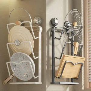 [골드스마일]주방 씽크대 수납장 후라이팬 그릇 냄비 정리대 선반