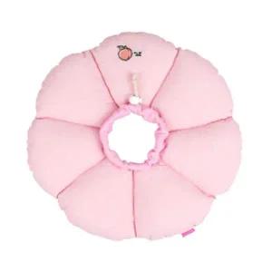 [골드스마일]강아지 푹신한 넥카라 핑크 XL 1P 수술 깔대기 도넛 고양이넥카라