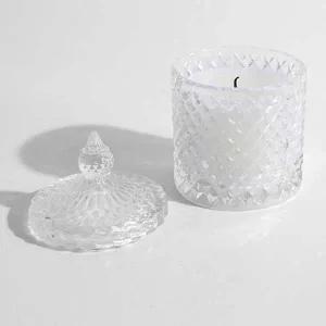 [골드스마일]크리스탈 캔들케이스 캔들 유리 홀더 대형 촛대홀더 향꽂이