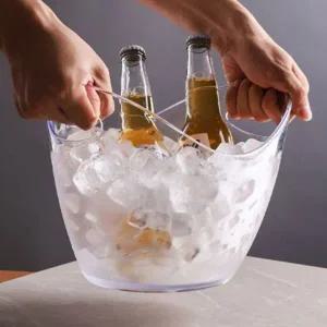 [골드스마일]아이스버킷 맥주 와인 샴페인 얼음통 아이스버켓 4L 보냉통 쿨링통